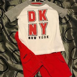 DKNY Donna Karan Toddler Shorts Set